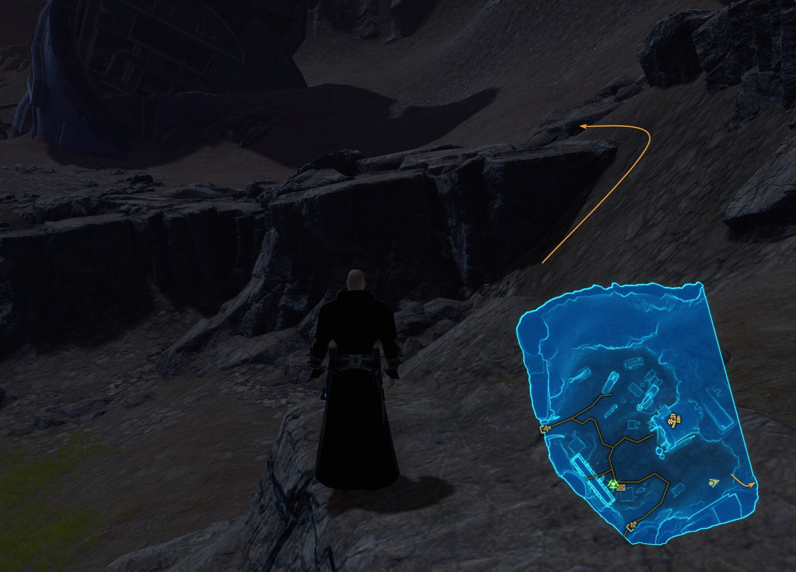 Primal Rock Start Location Map