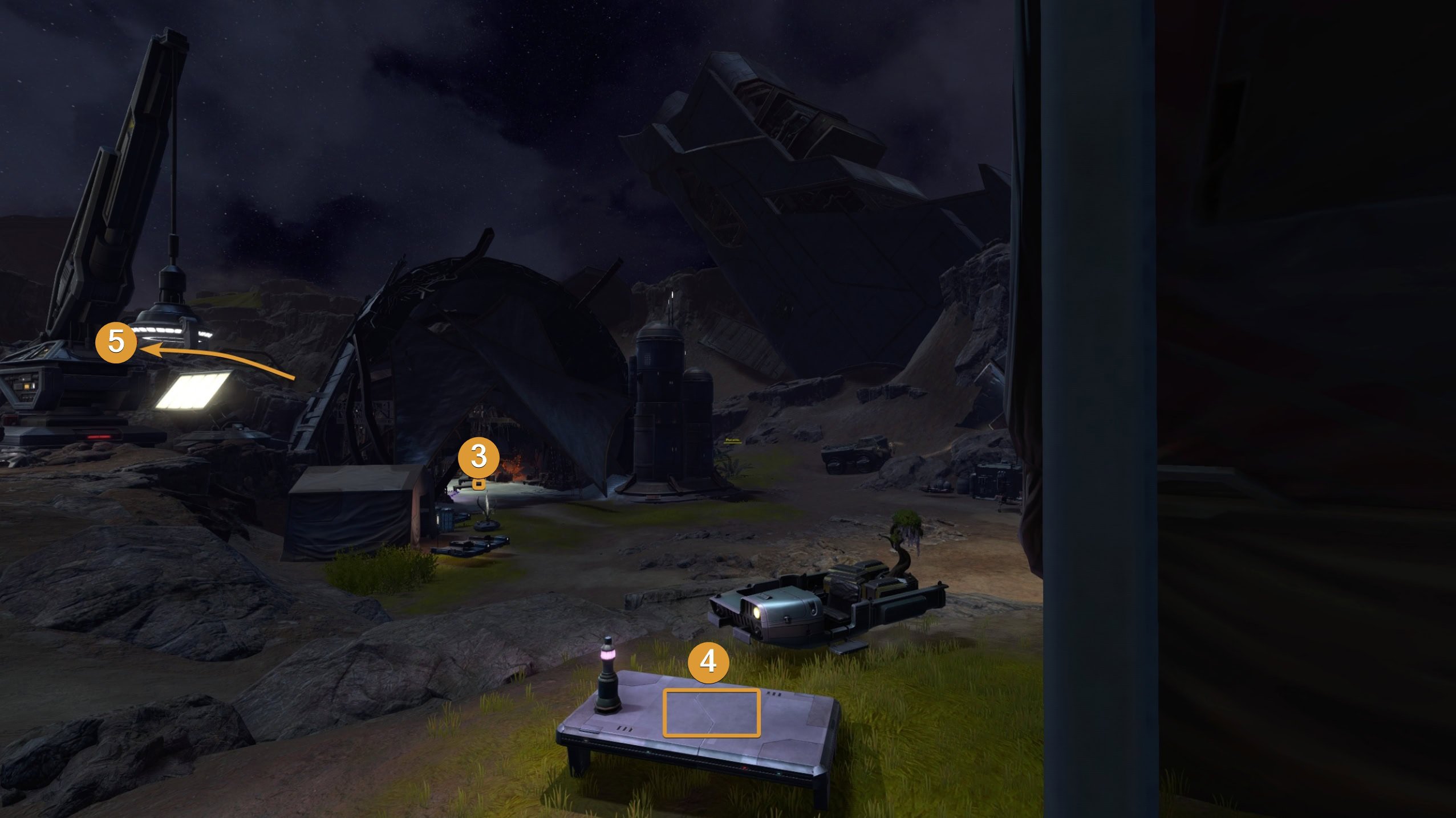 Research Camp Datapads 3, 4, 5