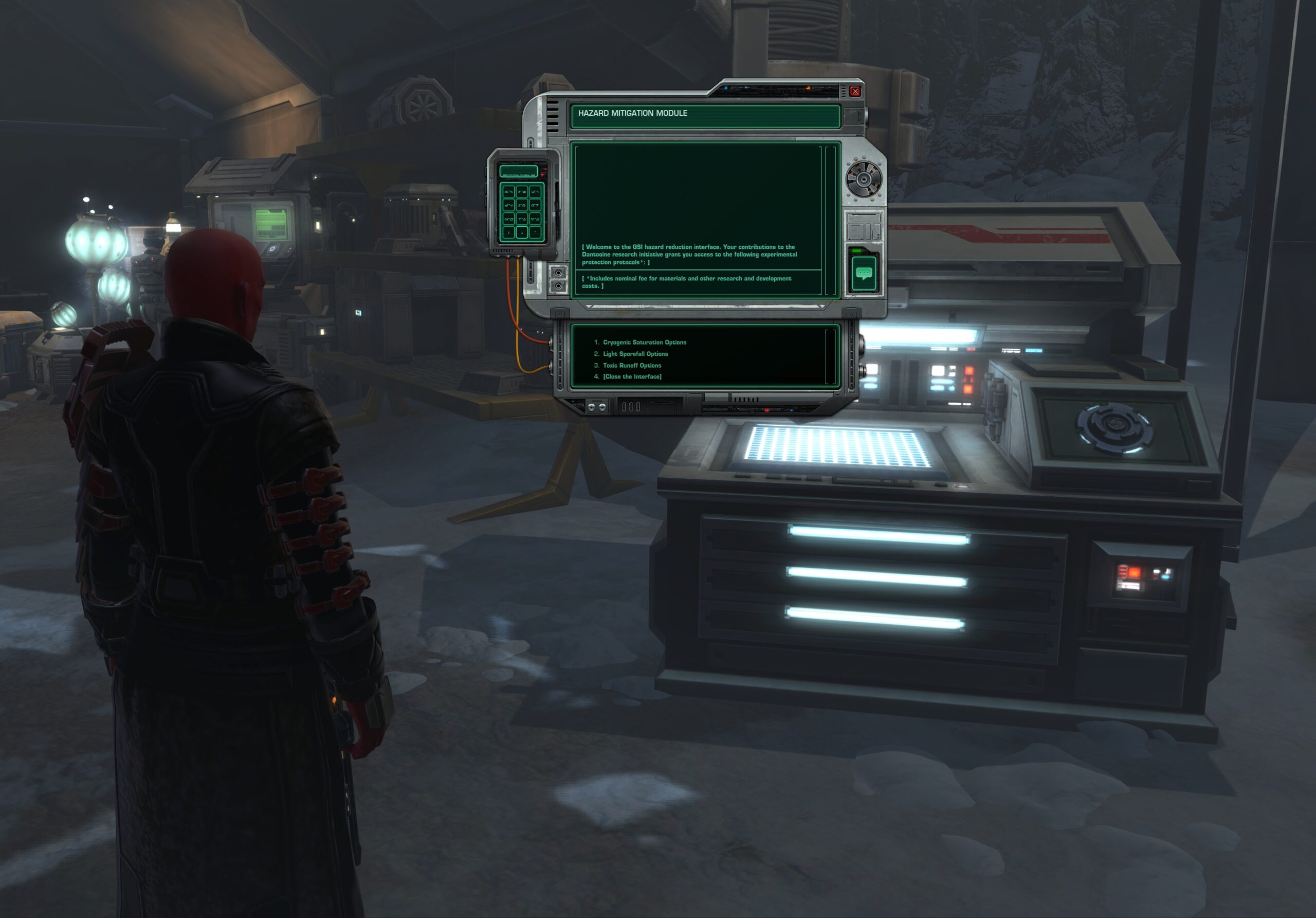 Shop Terminal for Hazardous Protection Stims on Dantooine