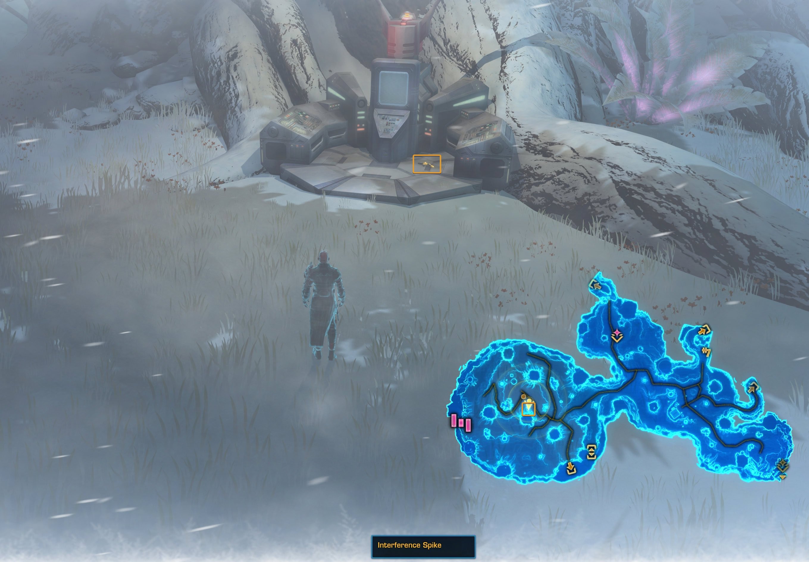 Unknown Adrenal Glacial Interference Spike Map