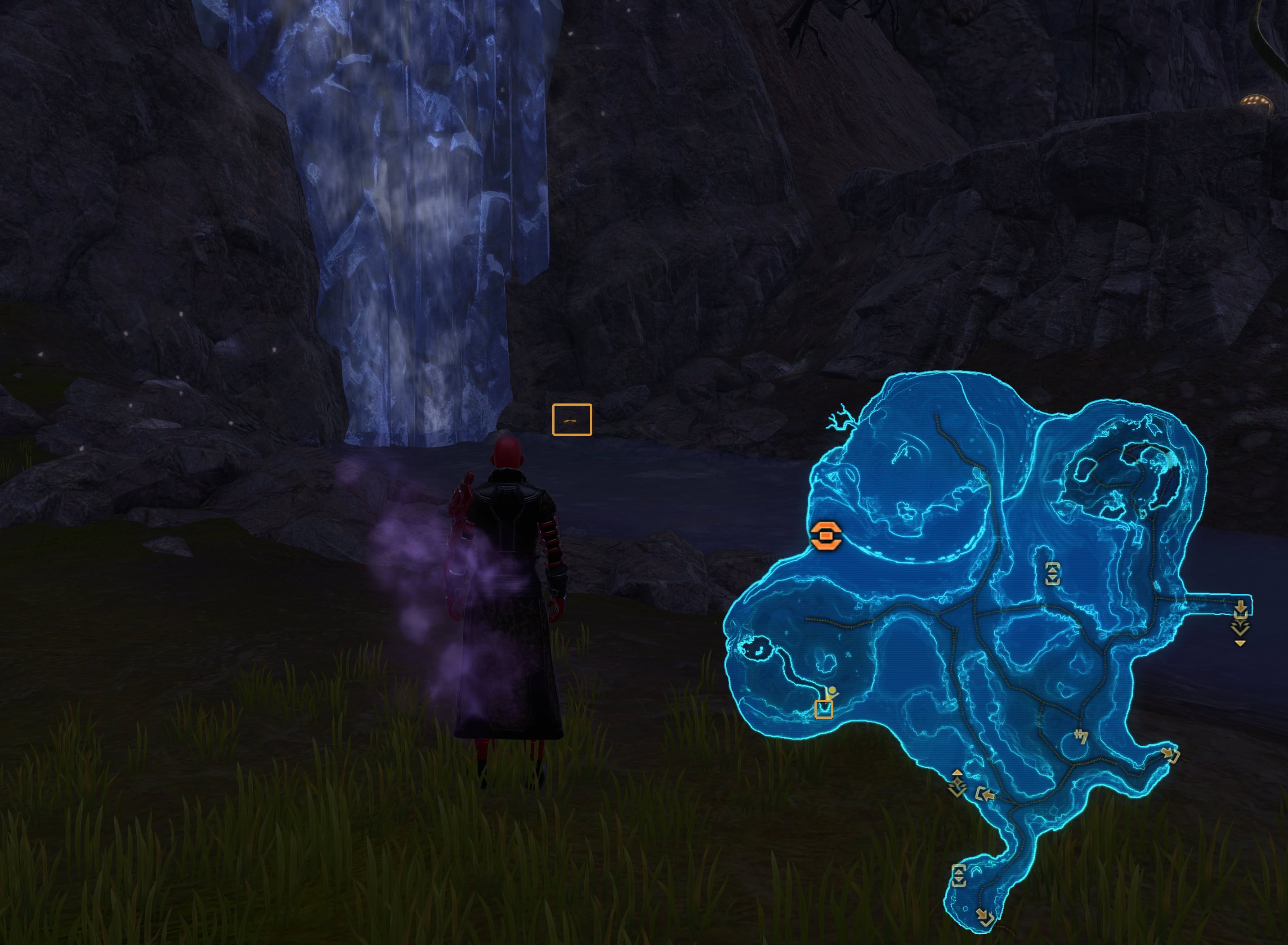 Unknown Adrenal Sporefall Frozen Waterfall