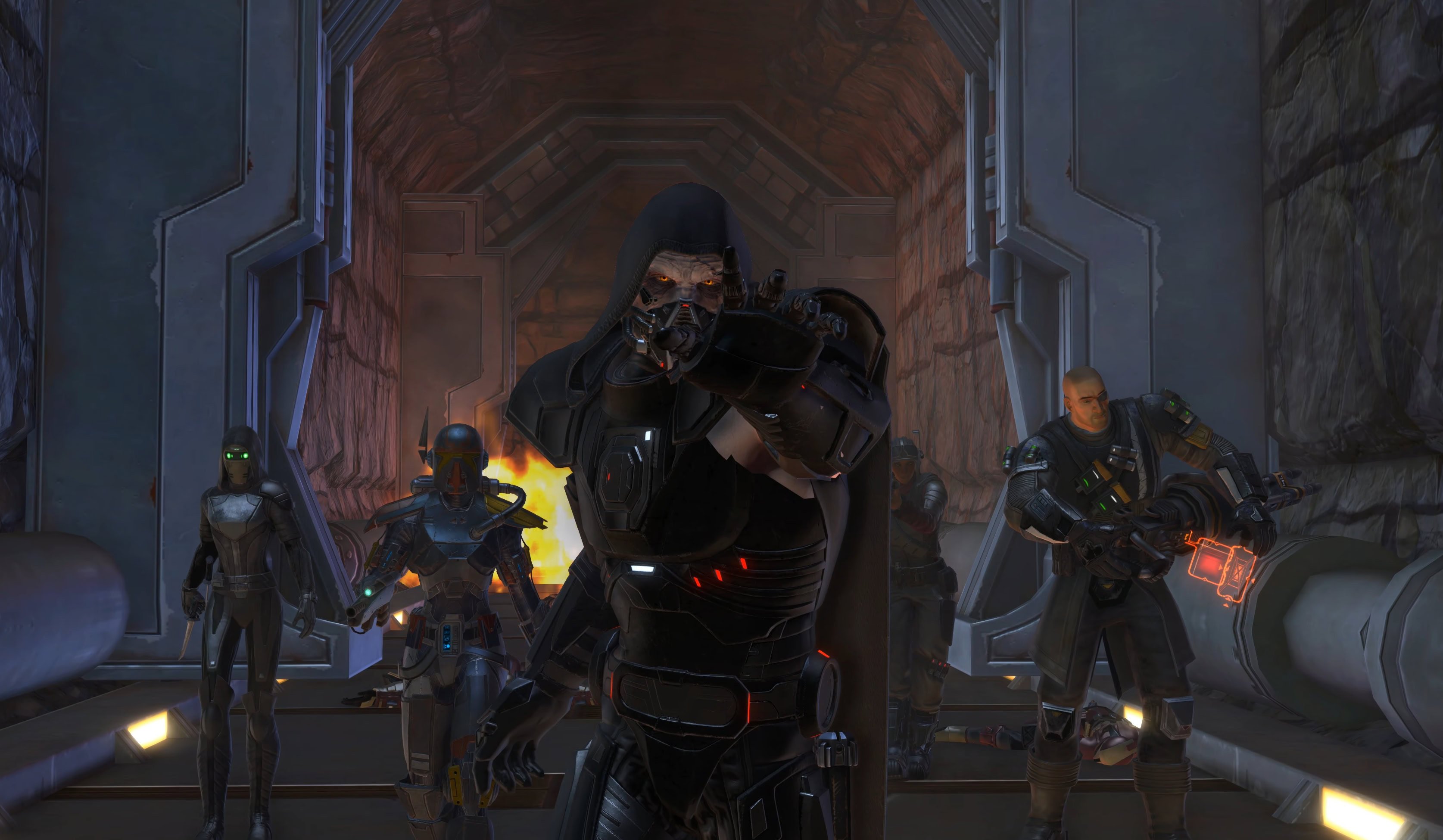 Darth Malgus and Shae Vizla in Galactic Threads