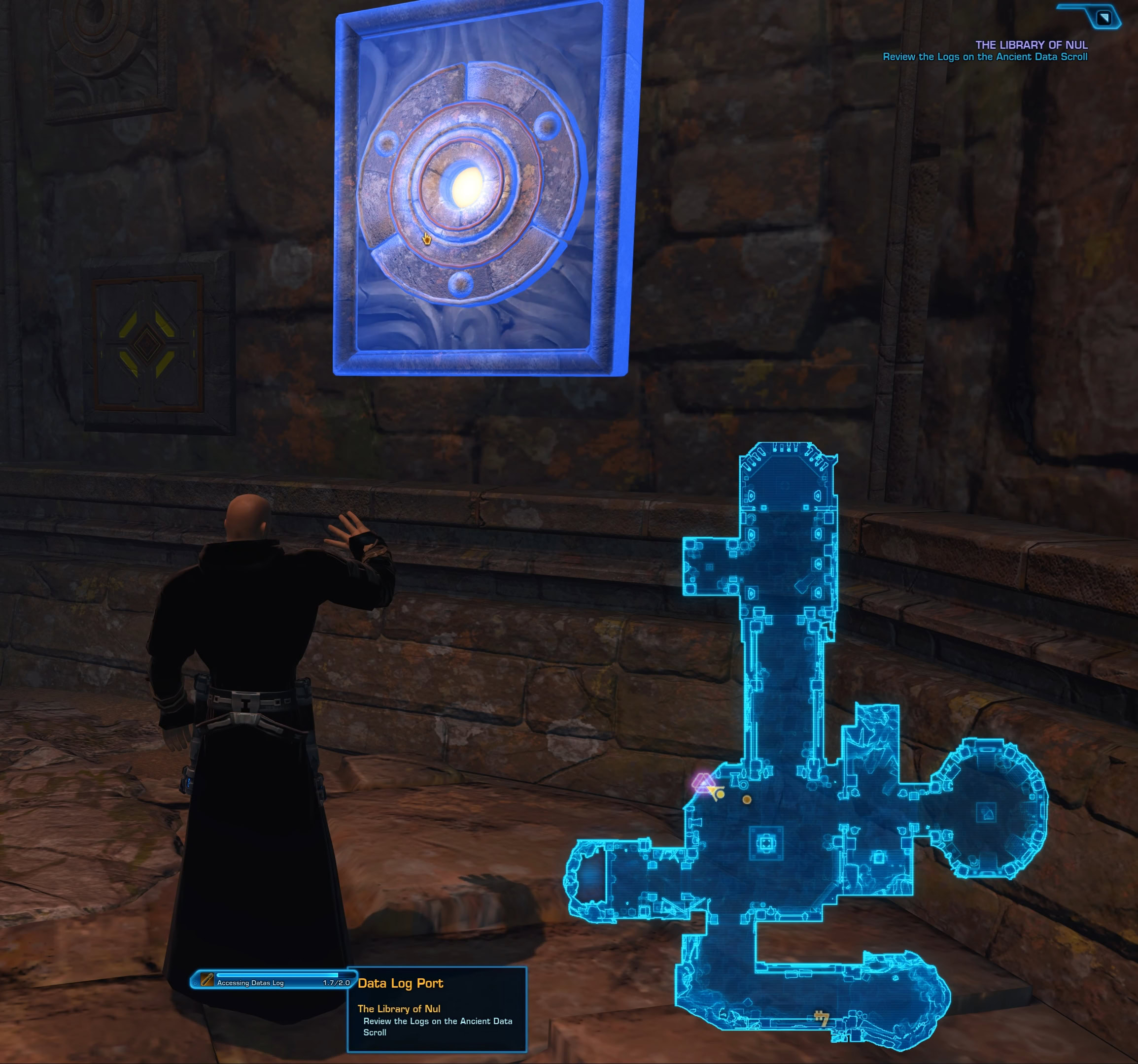 Placing the Second Ancient Data Scroll