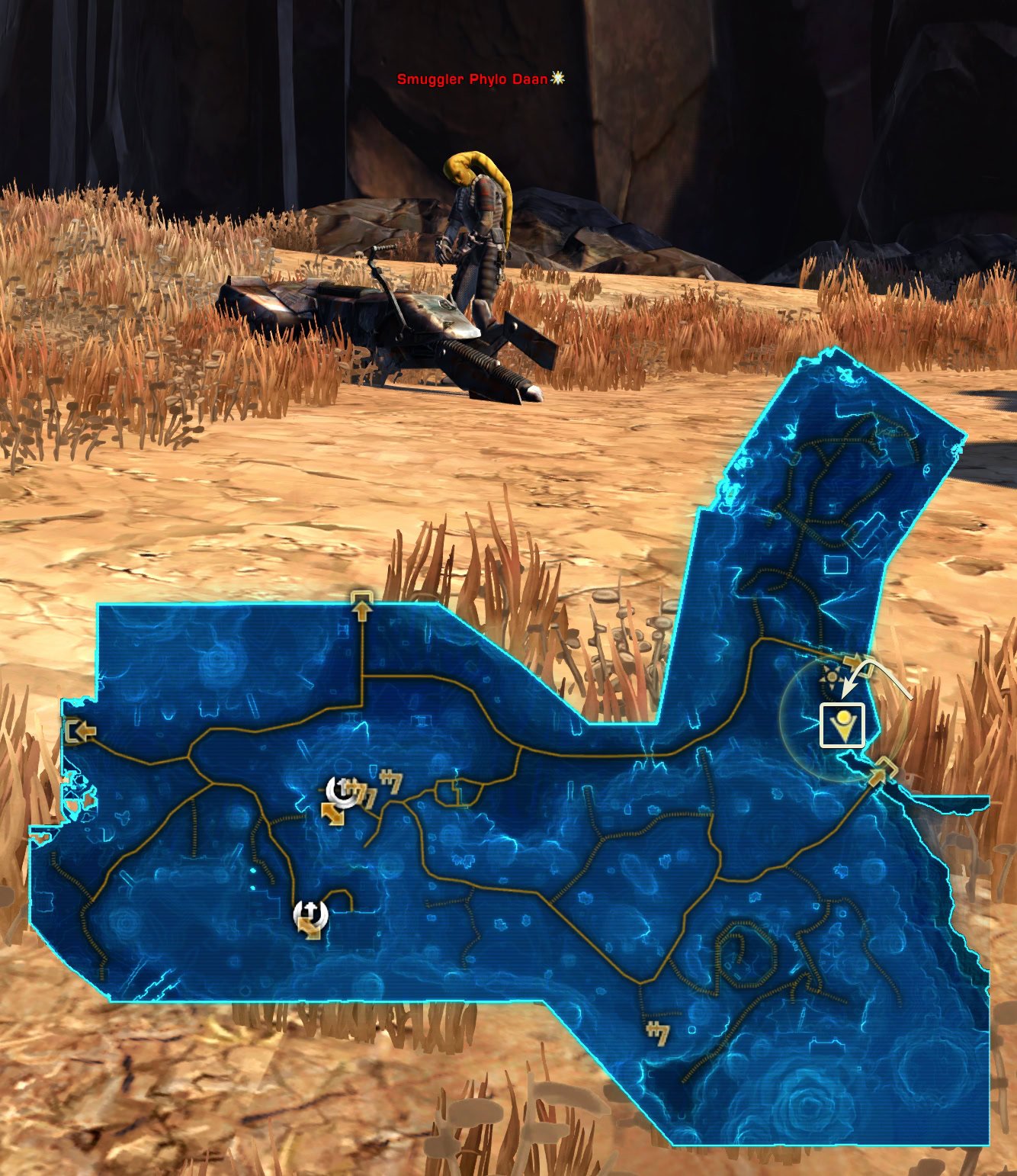 Smuggler Phylo Daan Map Location