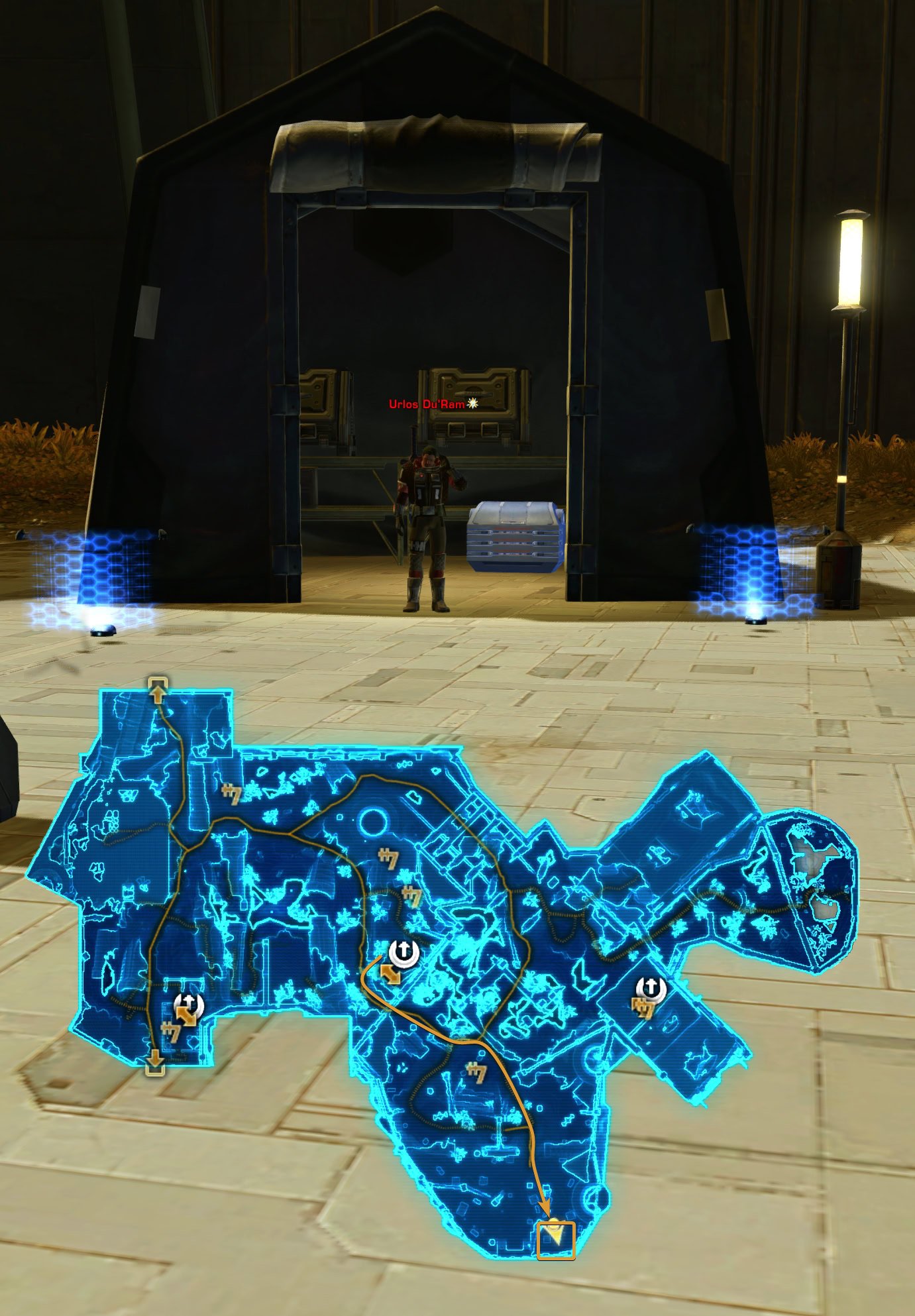 Urlos Du'Ram Map Location Taris