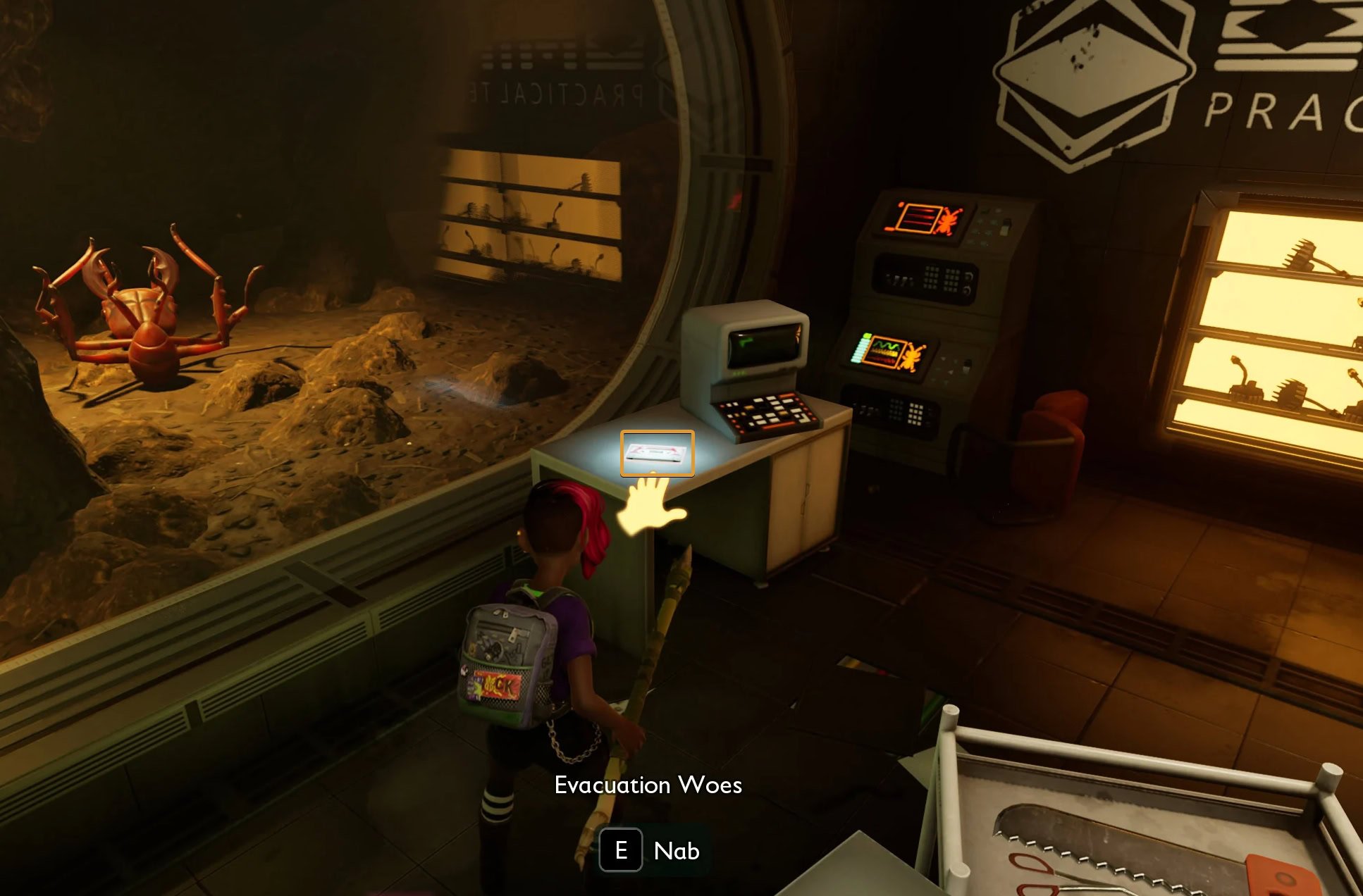 Evacuation Woes Audio Log