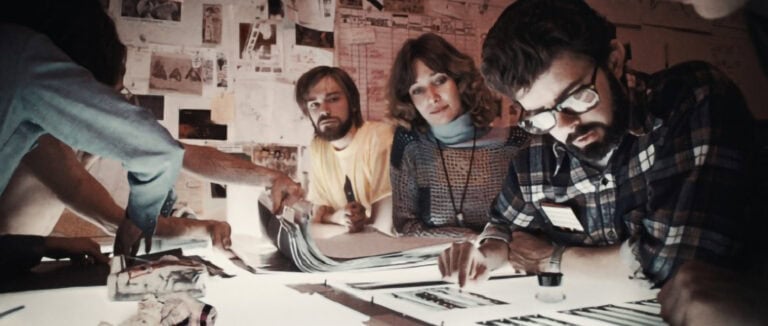 ILM at work with George Lucas