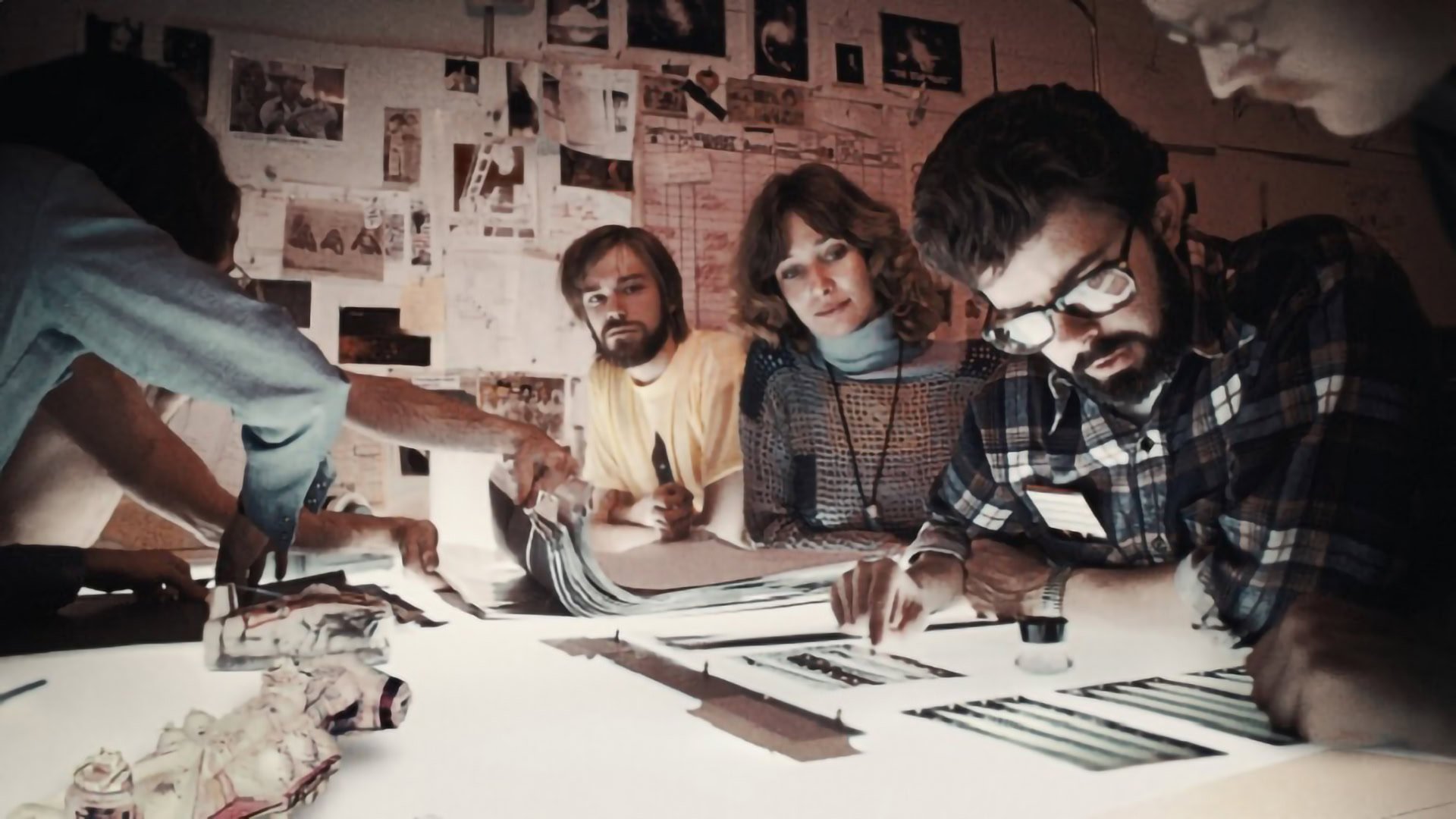 ILM at work with George Lucas