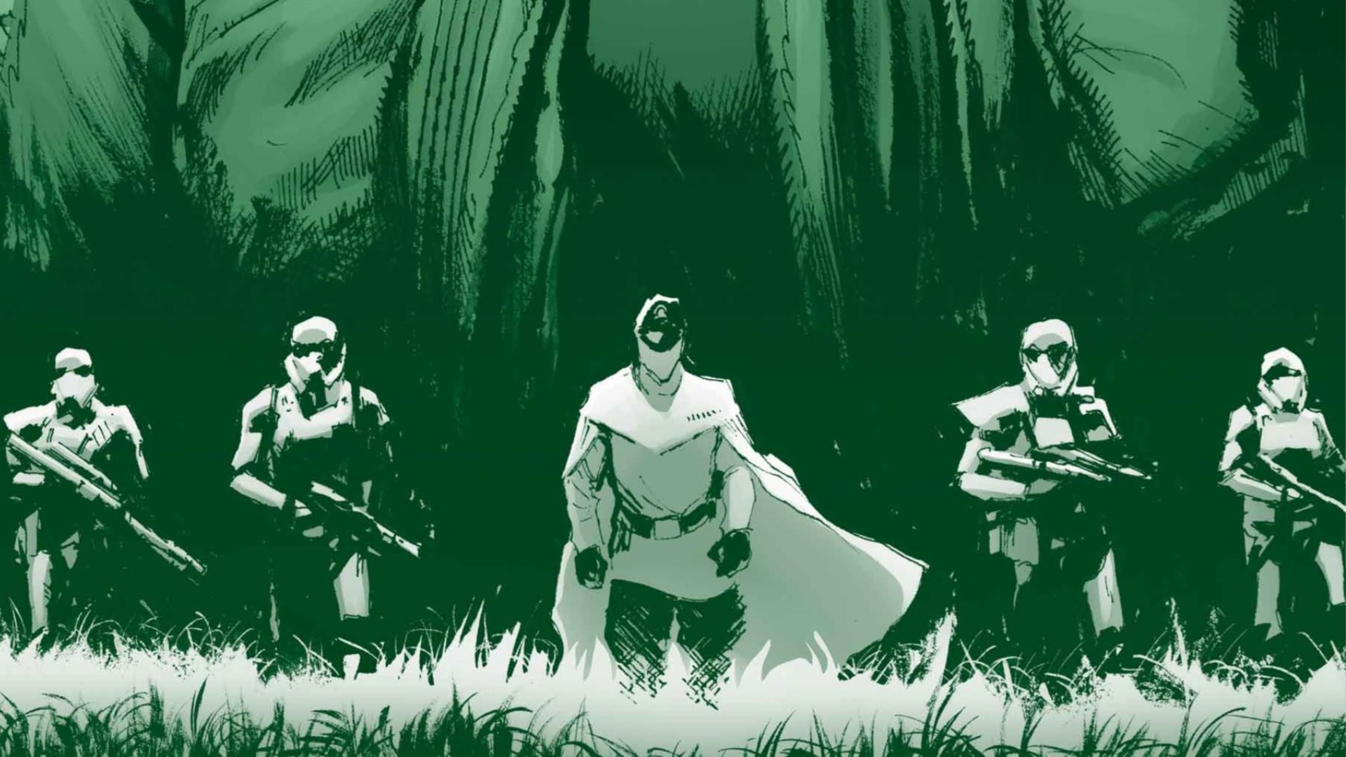 Front cover of the Star Wars Rogue One Jyn Erso comics