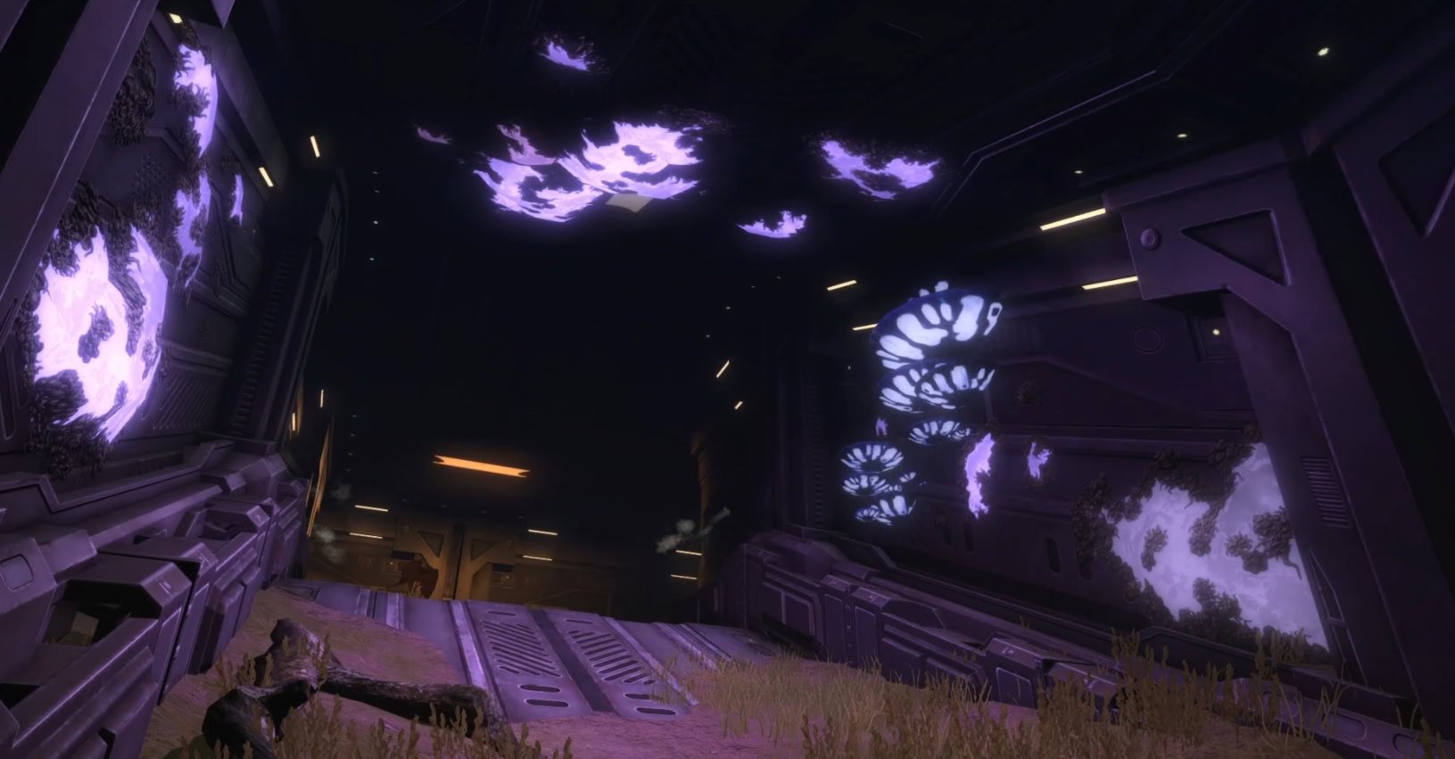 scene from Master's Enigma - Darth Nul's ancient ship