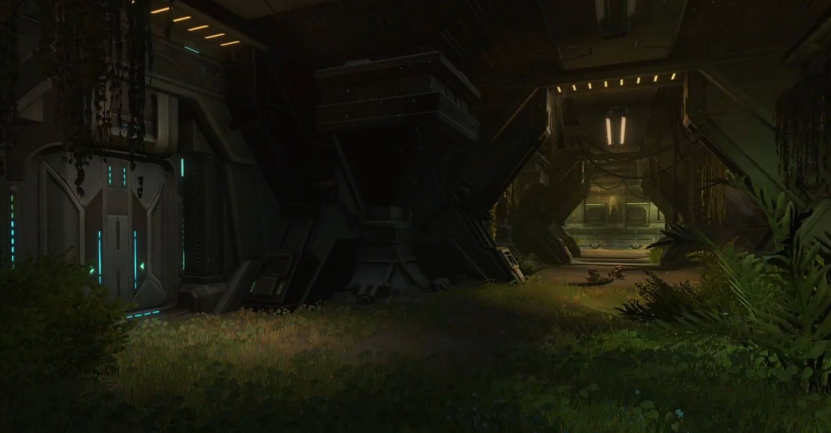 scene from Master's Enigma - Darth Nul's ancient ship