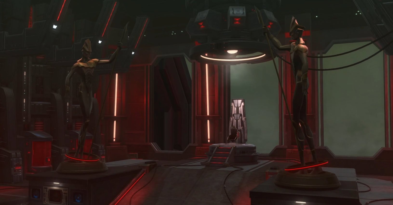 scene from Master's Enigma - Darth Nul's ancient ship