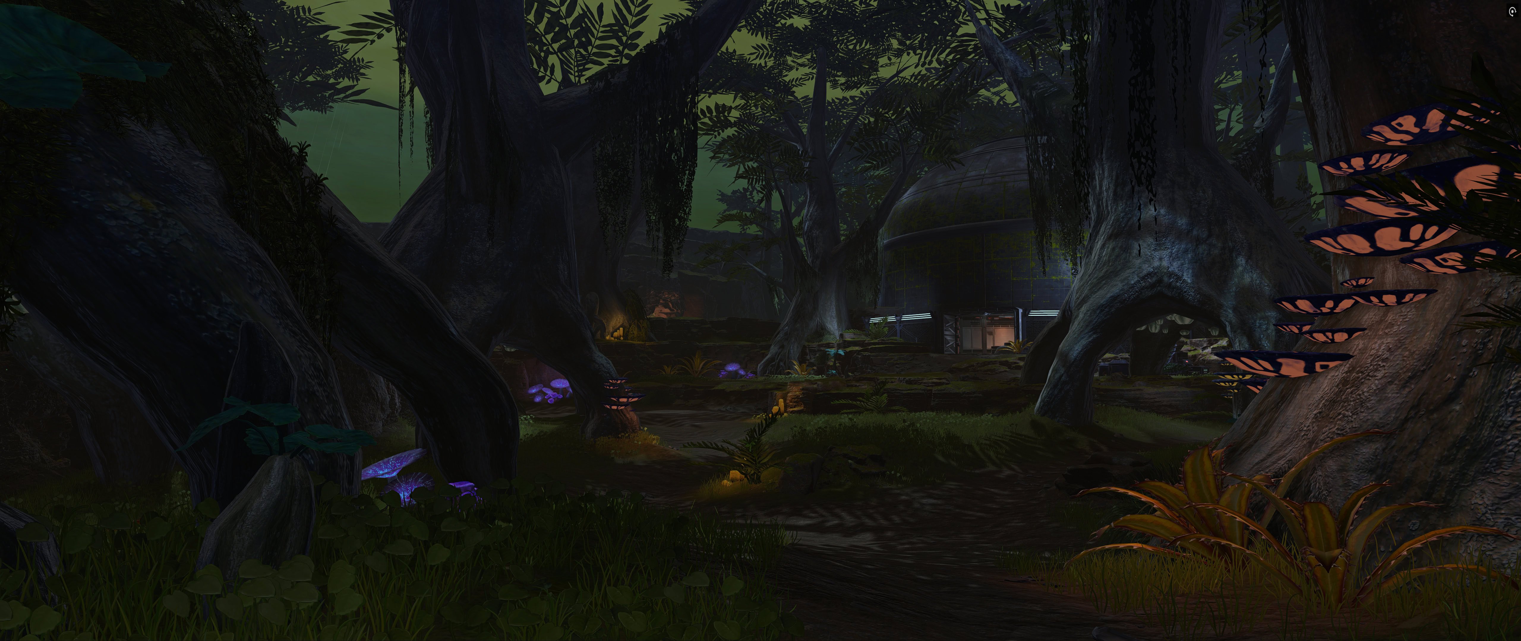 A strange biome on board of the Enigma