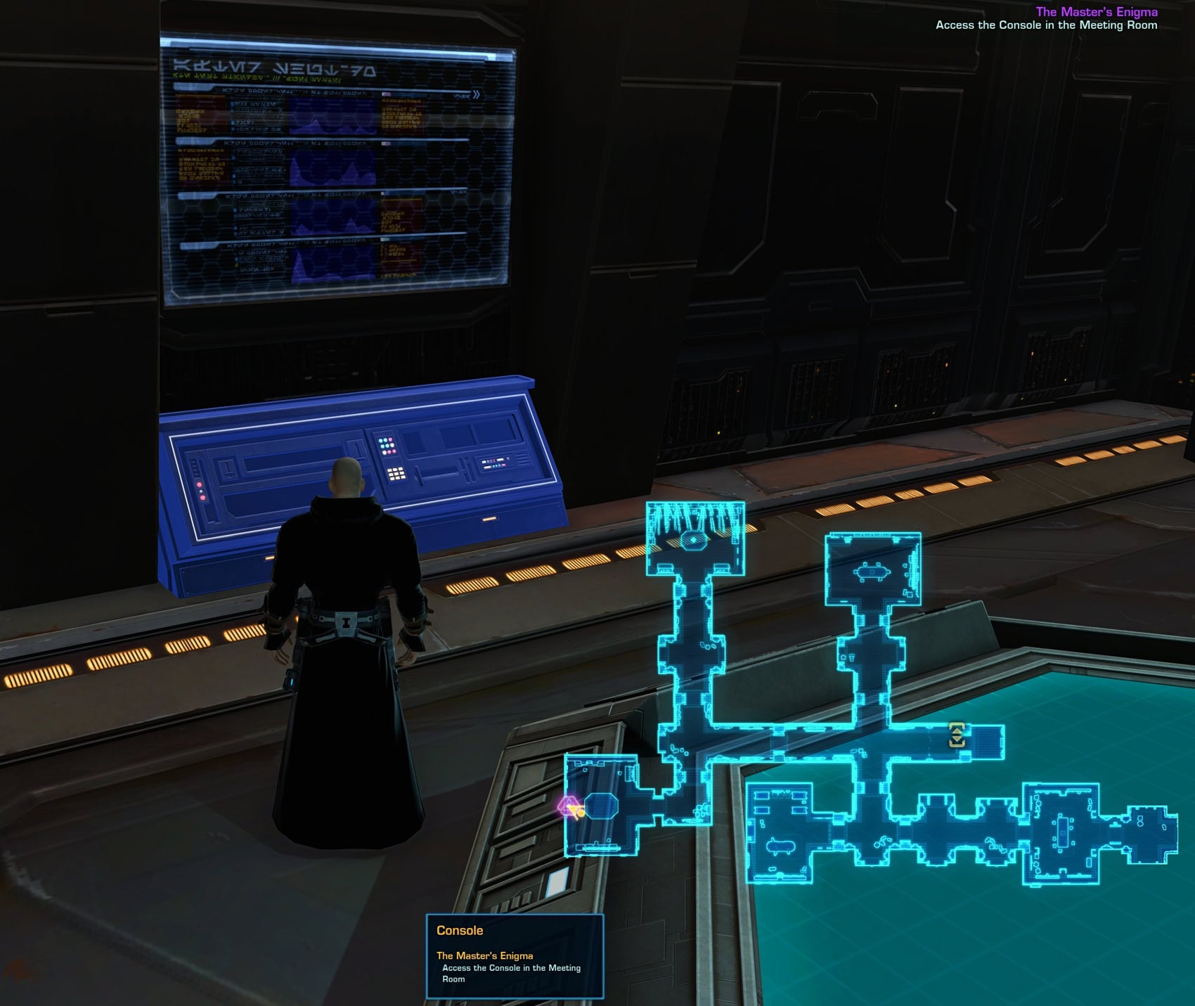 Access Theron's secret tunnels