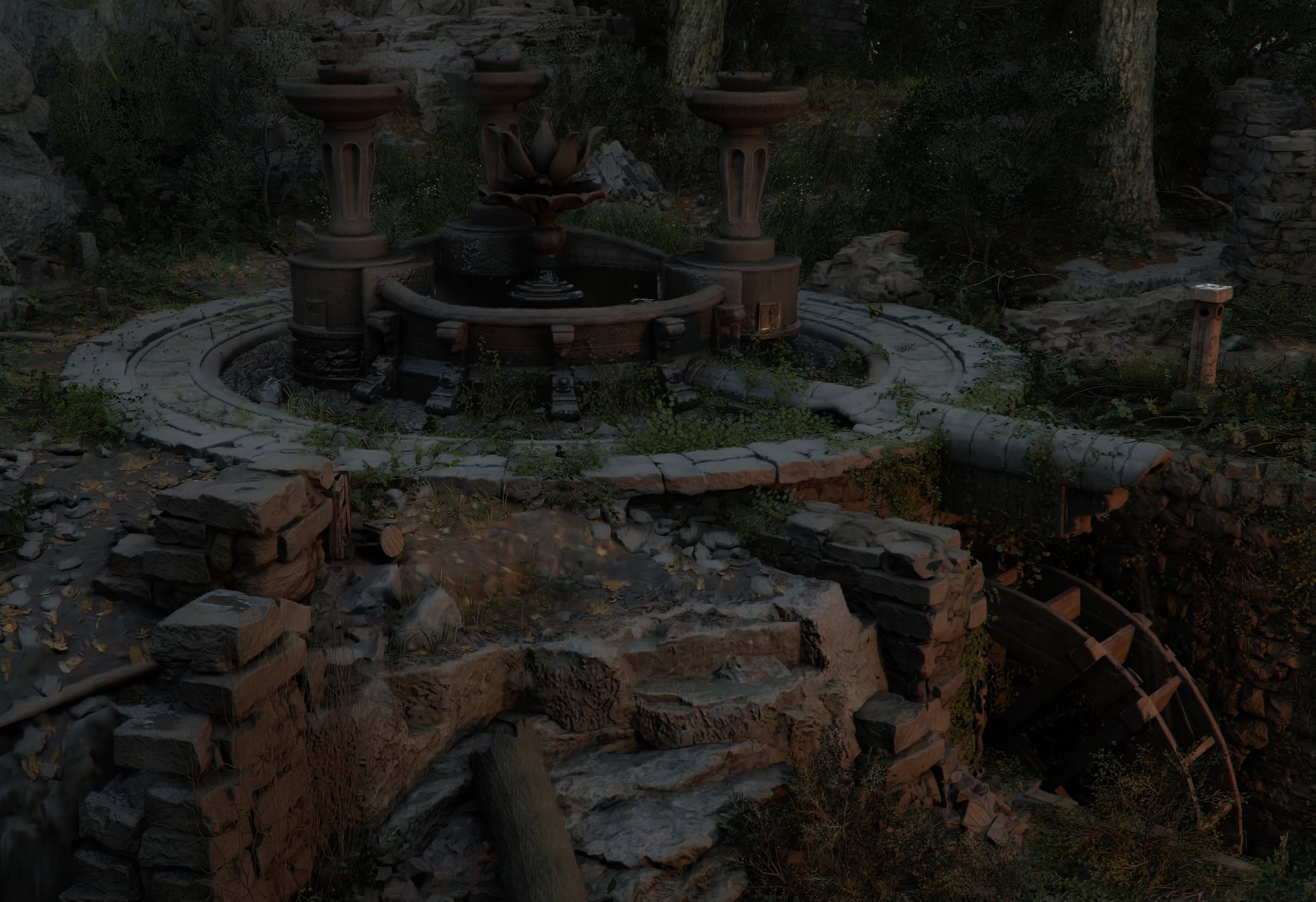 Arboria Forest Ancient Ruins overview