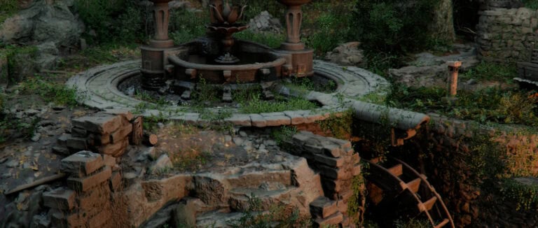 Crimson Desert Arboria Forest Ruins Puzzle Featured