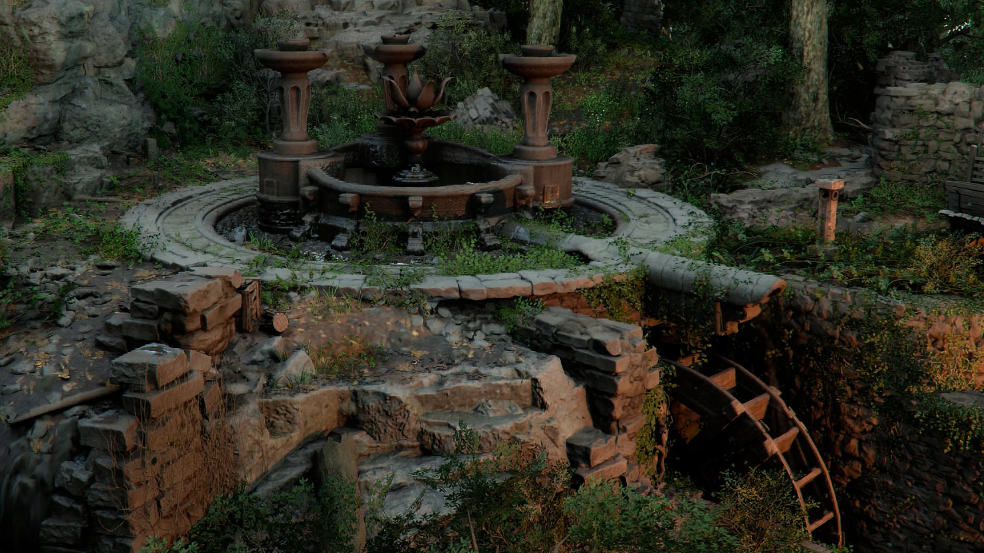 Crimson Desert Arboria Forest Ruins Puzzle Featured