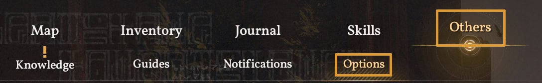 Crimson Desert - Others Menu