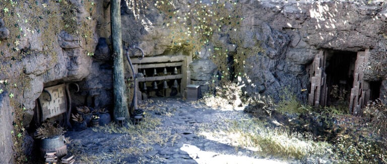 Crimson Desert Steel Mountains Ancient Ruins Bells Puzzle Featured