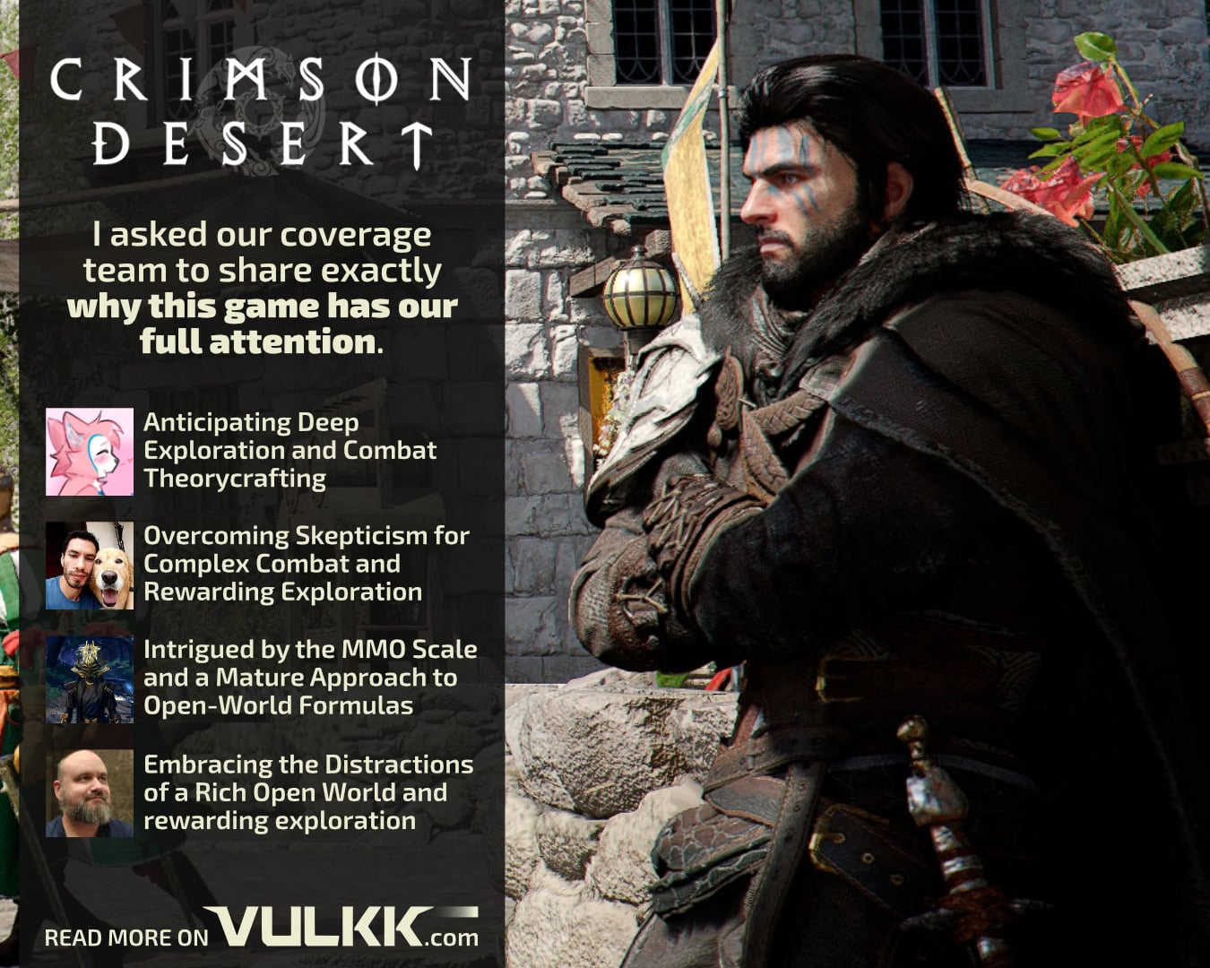 Crimson Desert VULKK Coverage Team - Hype and Expectations