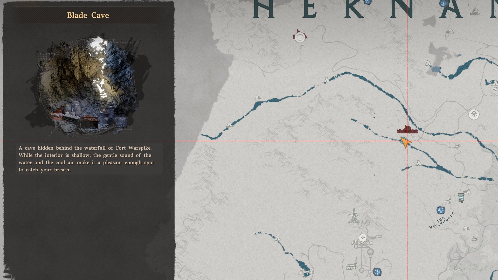 Dark Ringleader's Cloth Armor Location Map