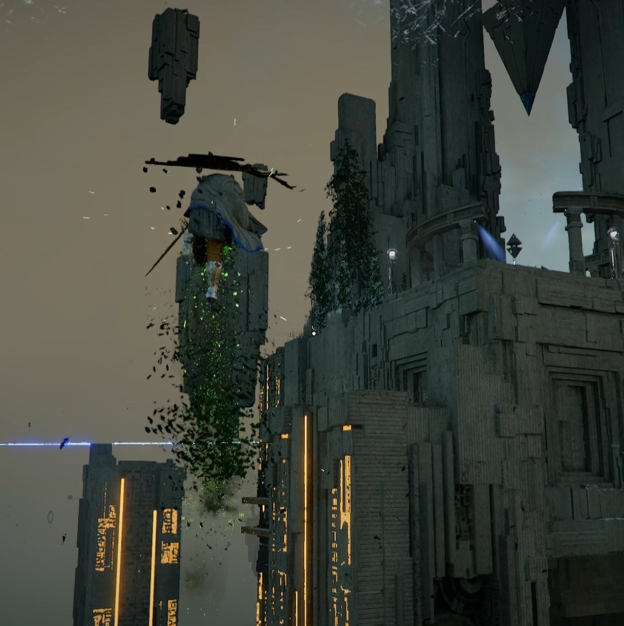 Double Jump and Force Palm to get some air