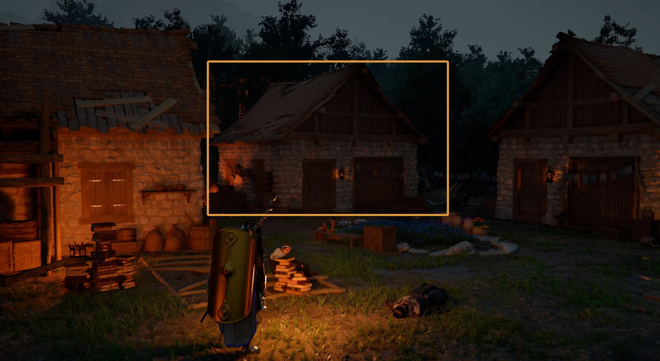 Gather information at the orphanage