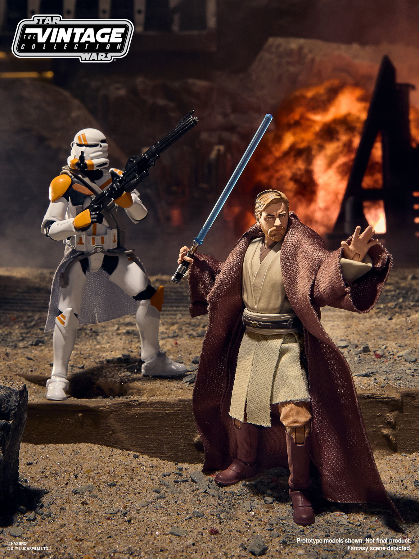 Hasbro Vintage Collection Obi-Wan Airborne Clone Trooper