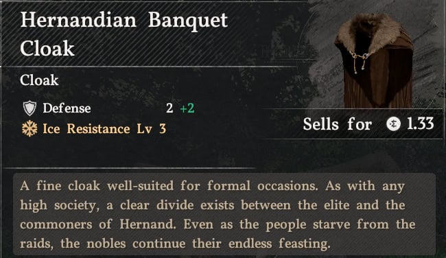 Hernandian Banquet Cloak