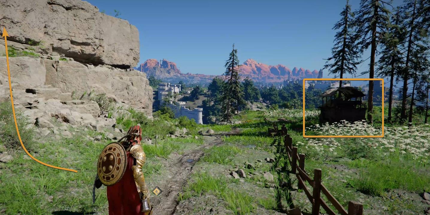 Stop when you see the cart