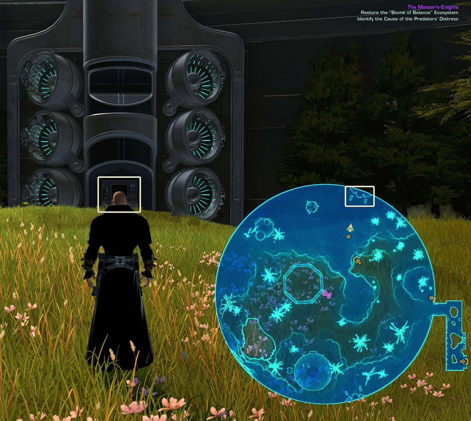 Identify the Cause of the Predators' Distress