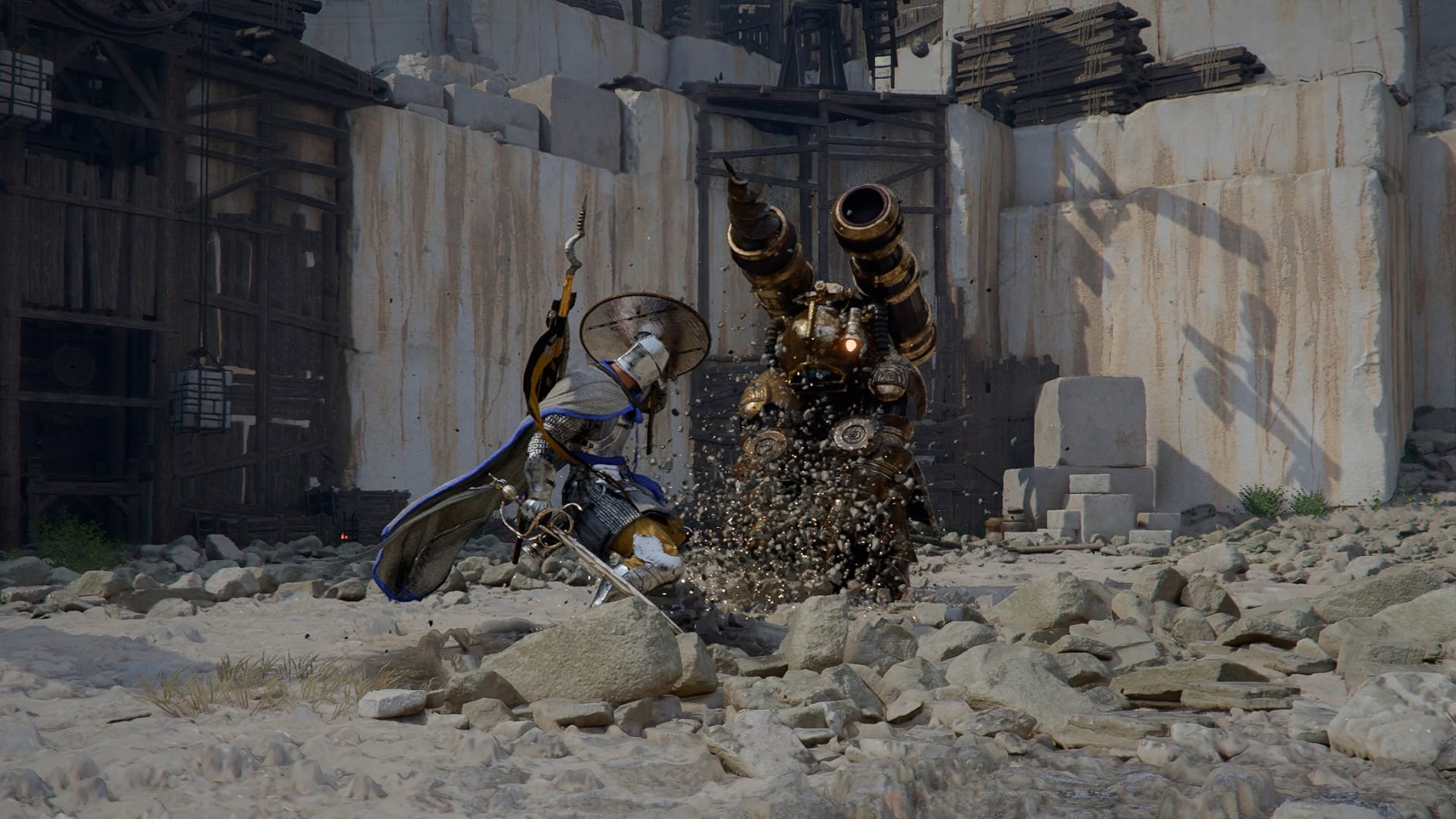 Crimson Desert: Troubled Count Walkthrough (Karin Quarry, Excavatron)