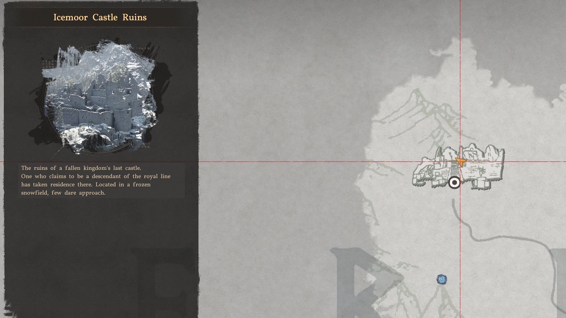 Leather Cloak of the Fallen Kingdom Location Map