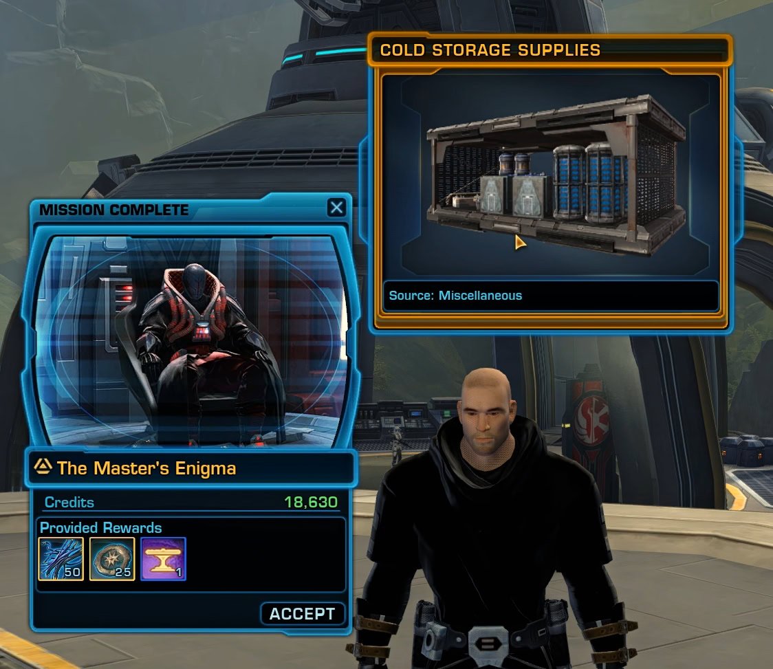 Master's Enigma Rewards