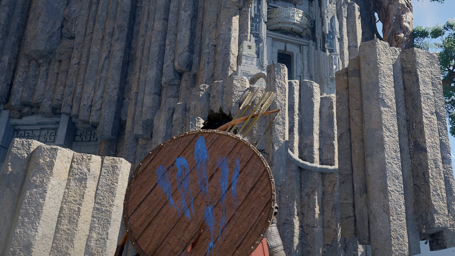 Looking toward the next objective to the east