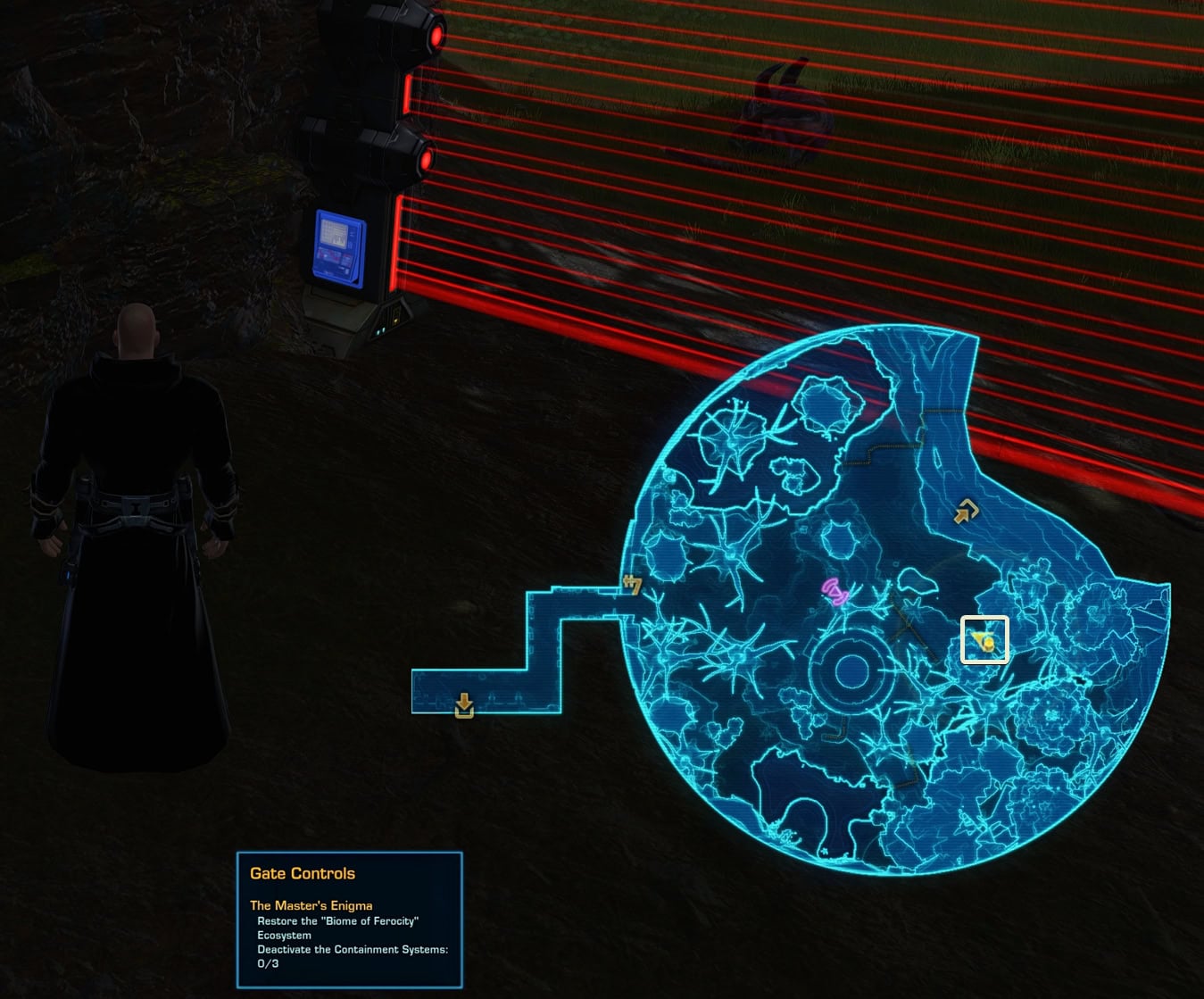 Red Shield Door Location 1