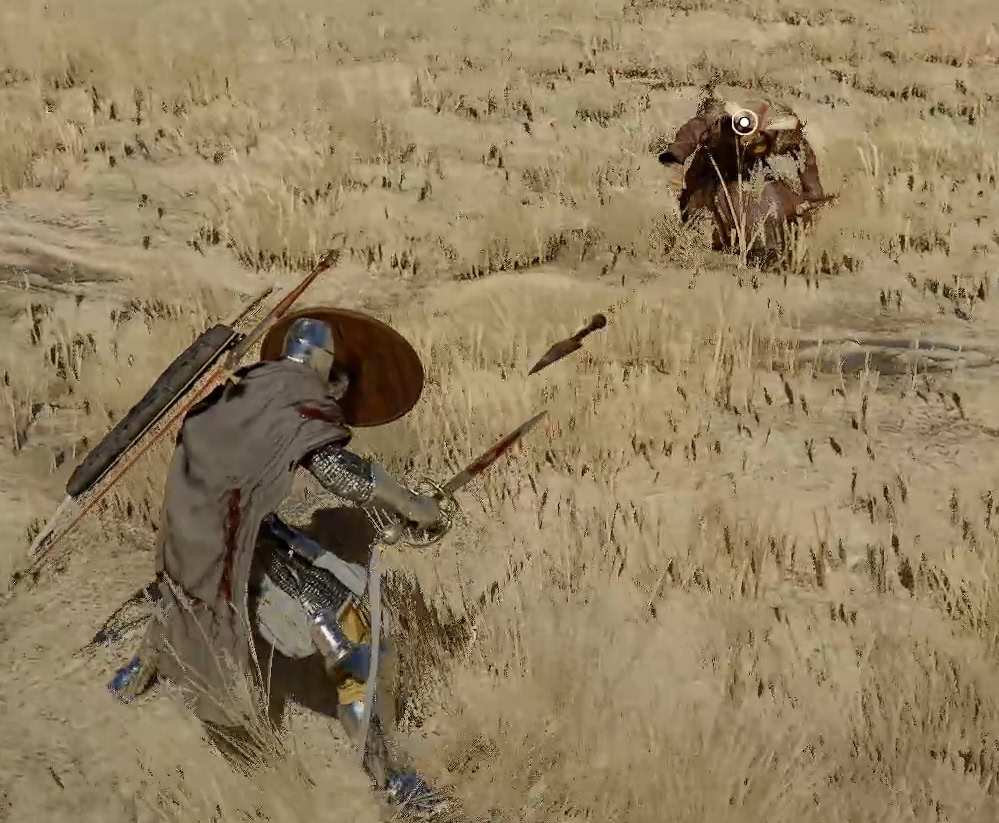 Reed Devil throwing Kunai