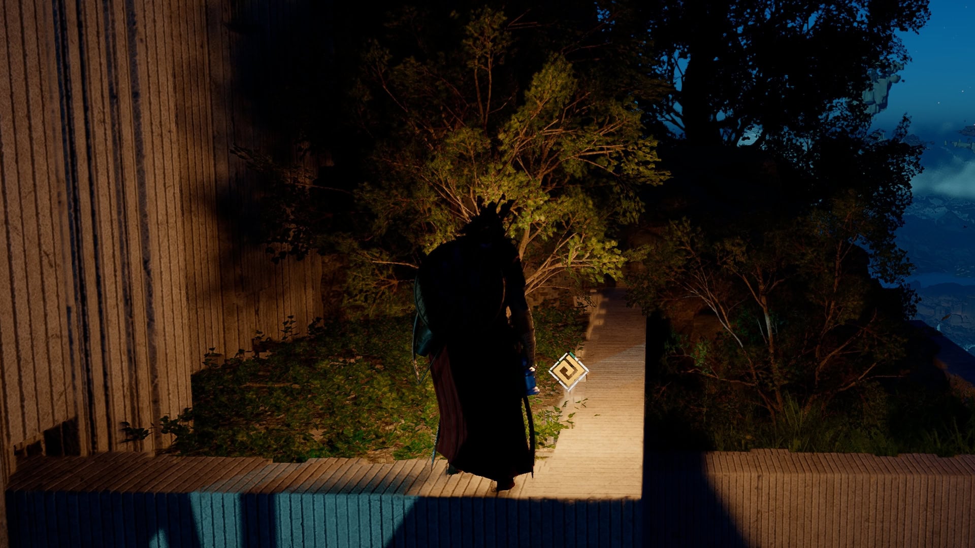 Aerial Force Palm to the right, which ignores the lasers entirely