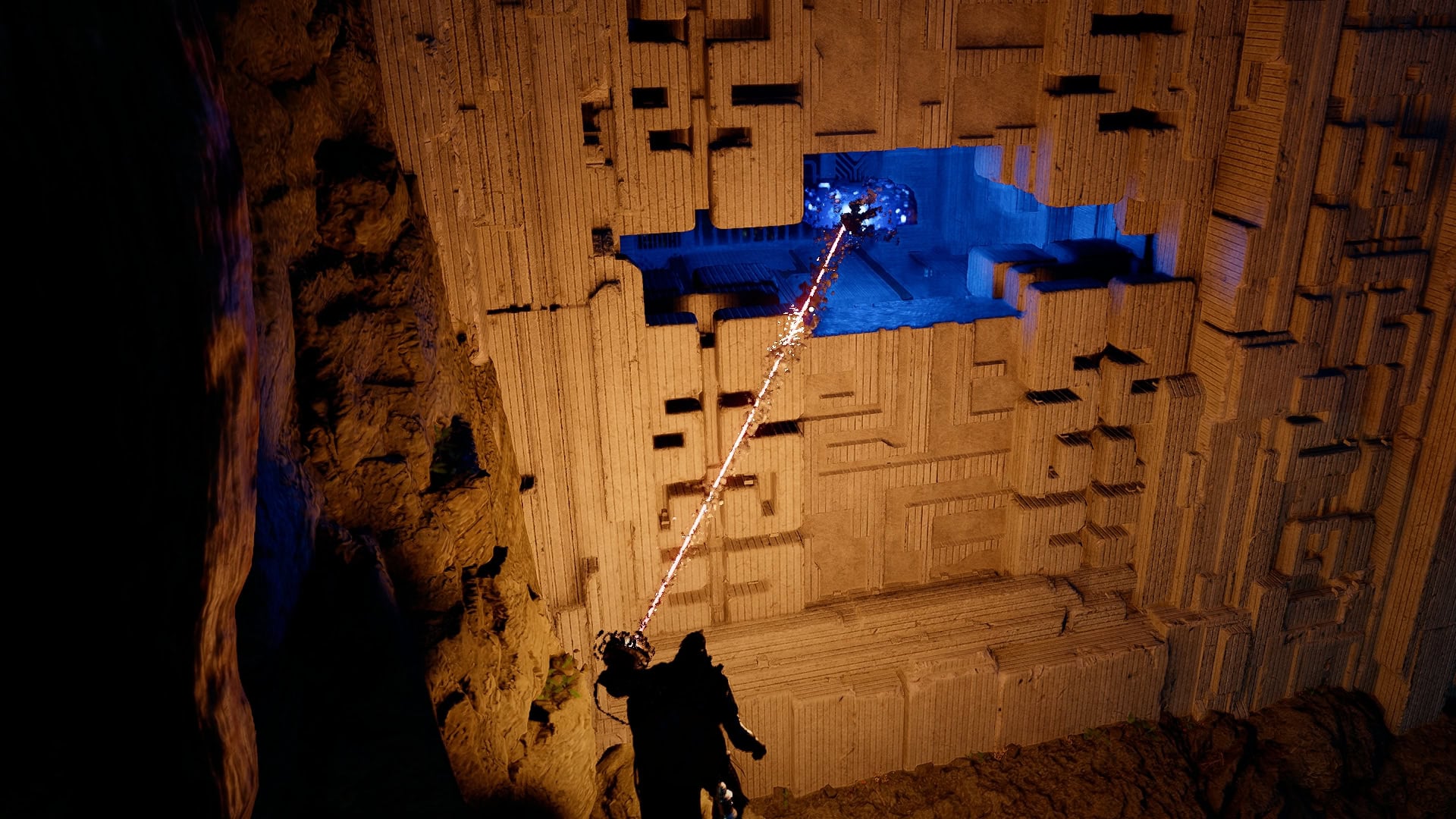 Use Axiom Force to pull out the Power Source