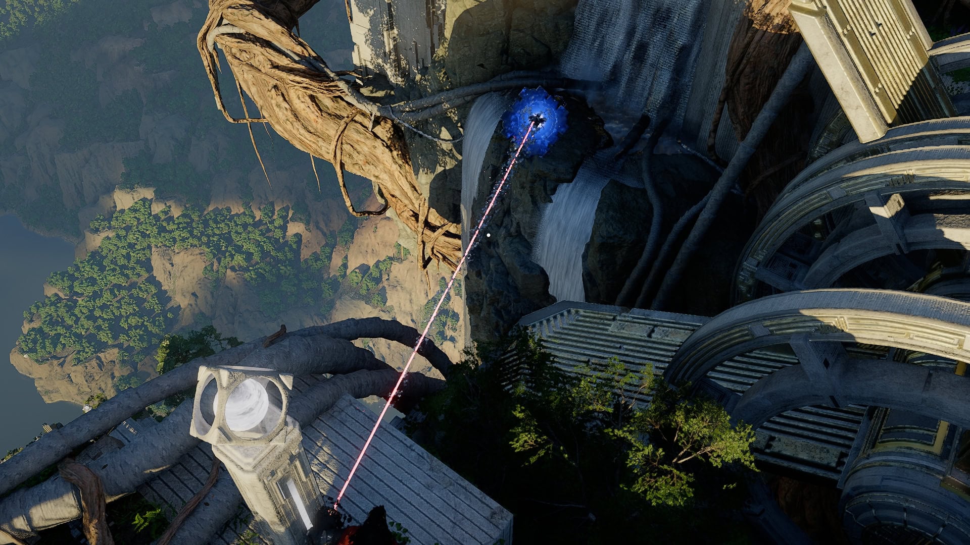 Pull up the power source from the top