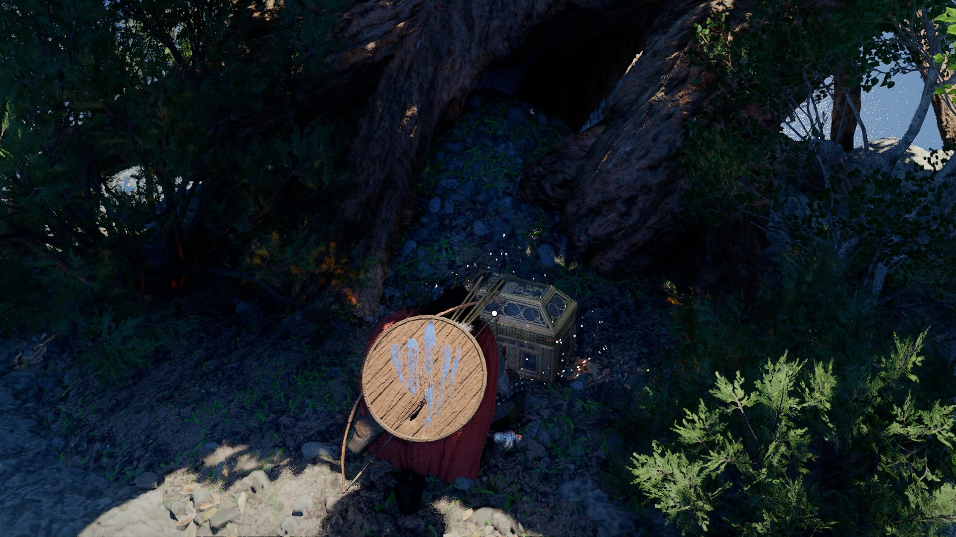 Extra treasure chest hidden at the end of the puzzle