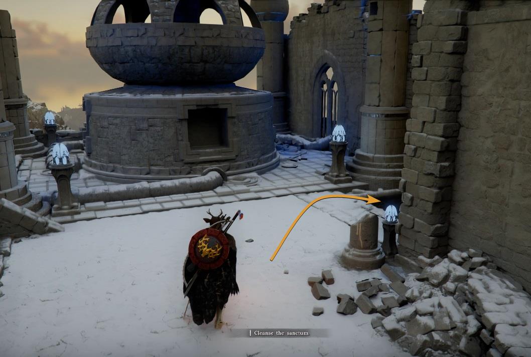 How to Cleanse the Sanctum - Step 1