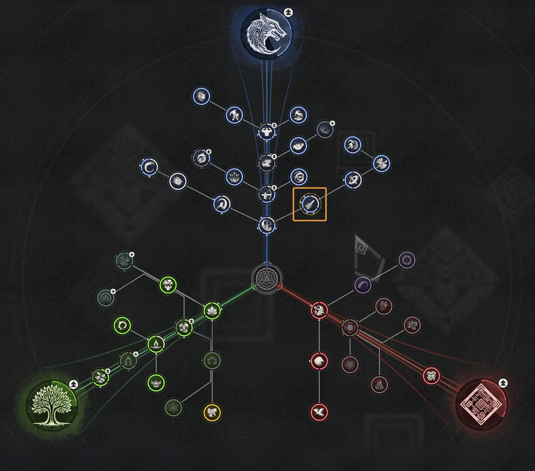Stab Skill locattion in the Crimson Desert Skill Tree