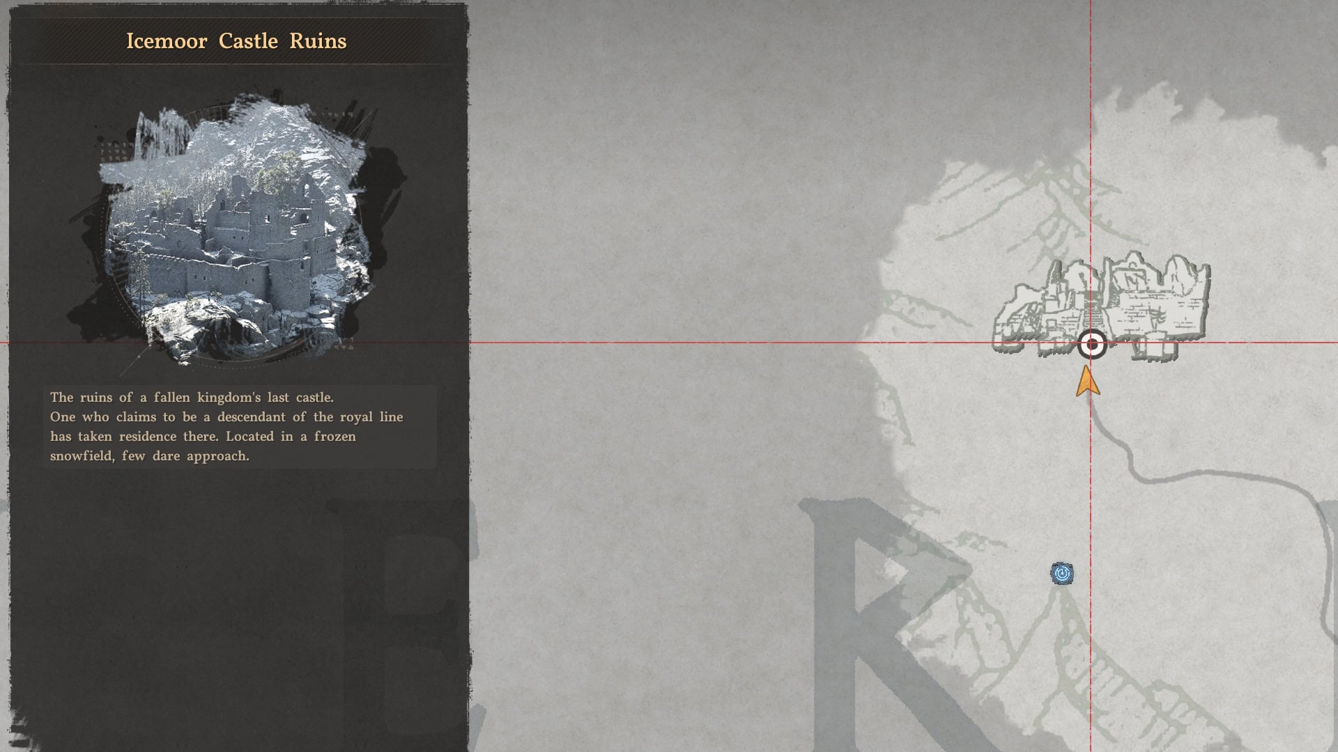 Staglord's Shield Location Map