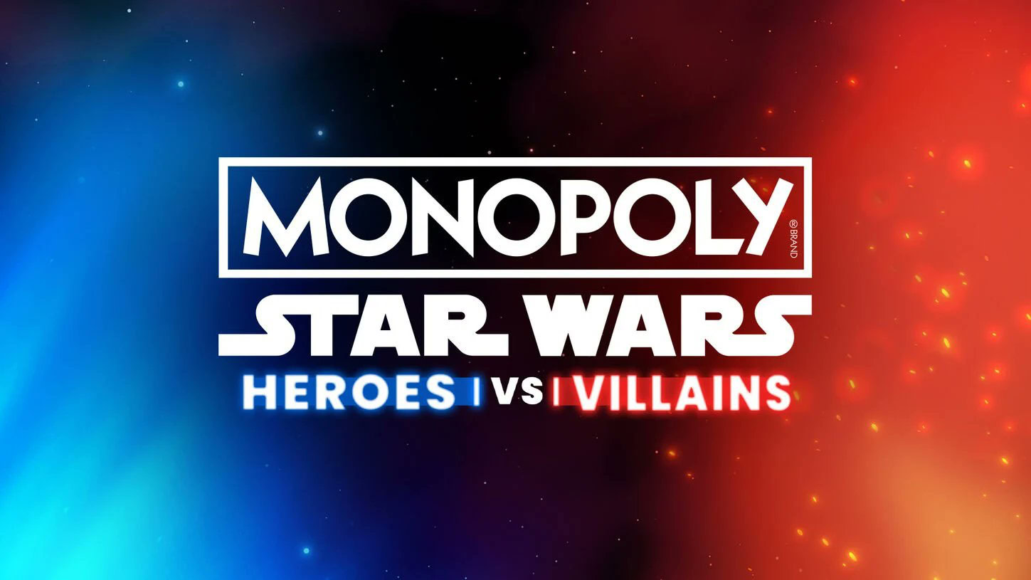 Star Wars monopoly heroes vs villains