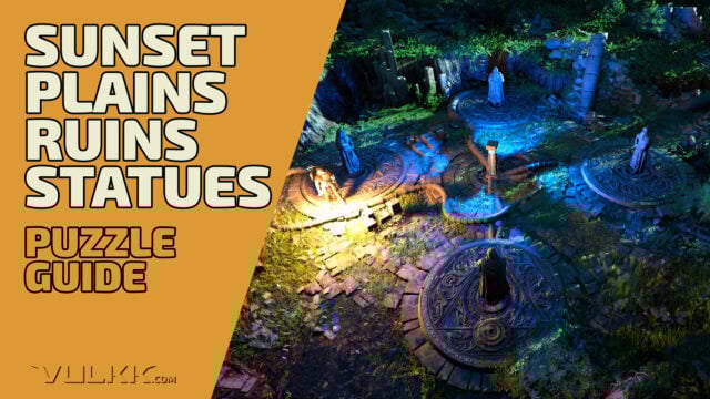 Sunset Plains Ruins Statues 169