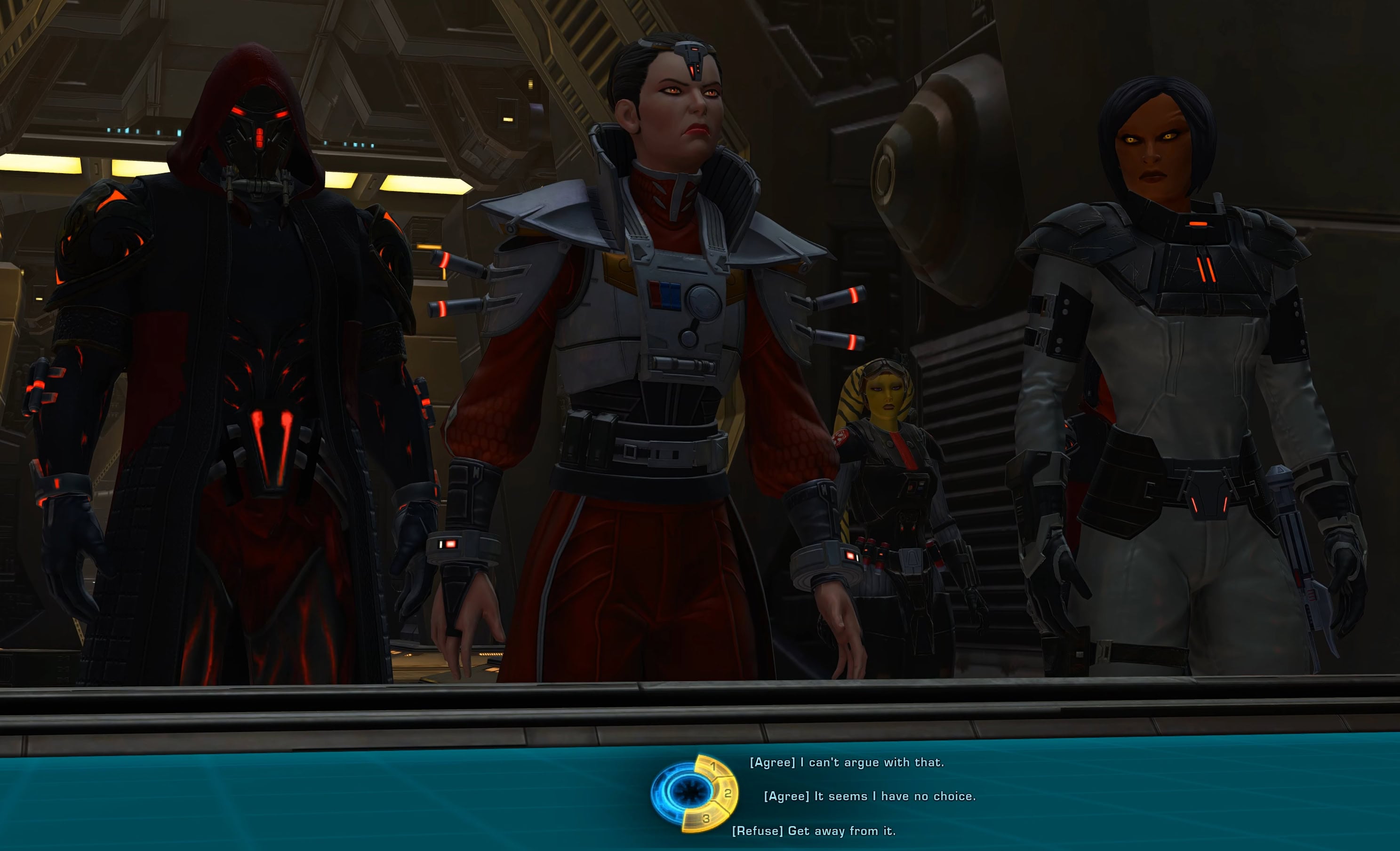 The Alliance Leader decides what to do with the Holocron