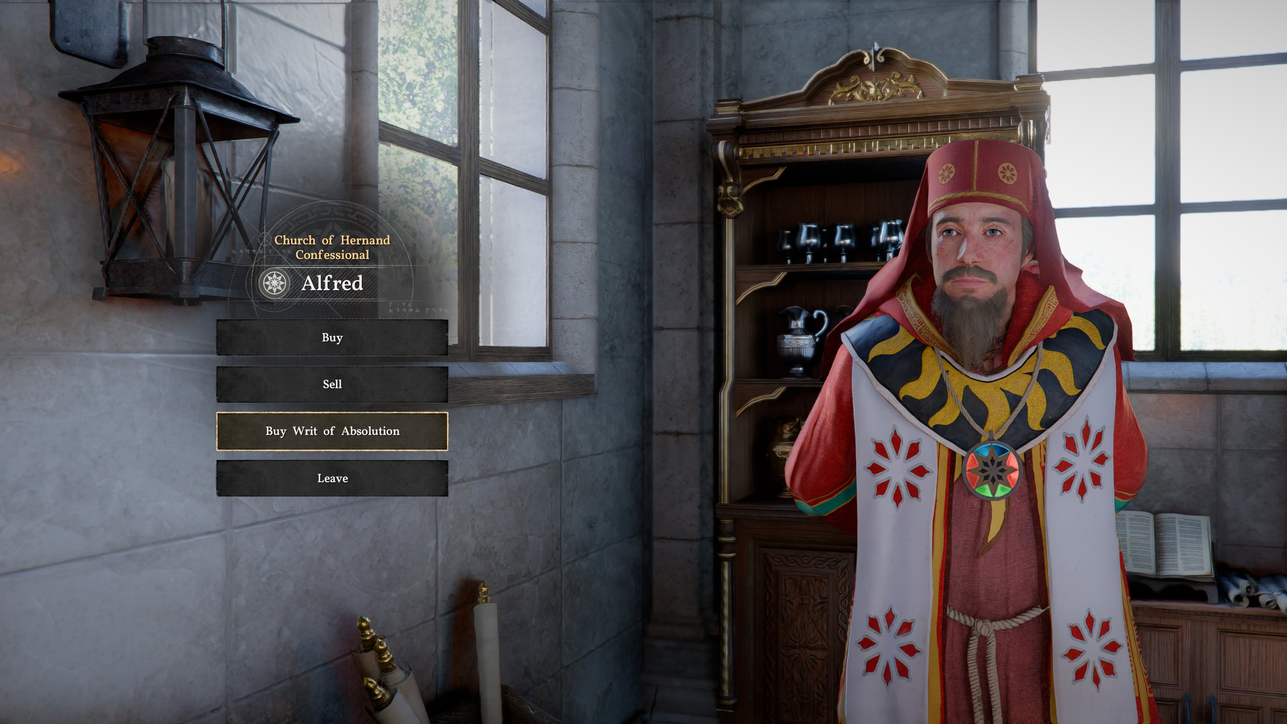 Writ of Absolution UI in Crimson Desert