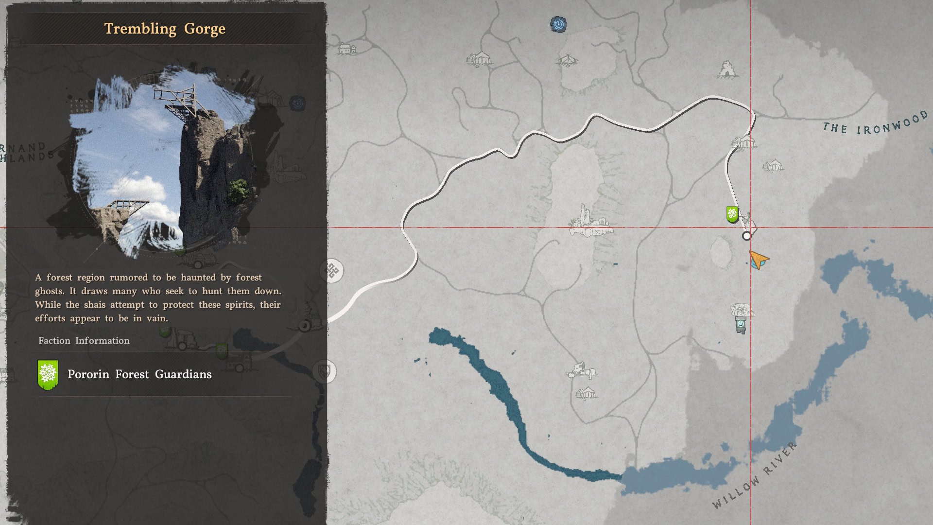 Where to find the giant walking tree (Ent) in Crimson Desert