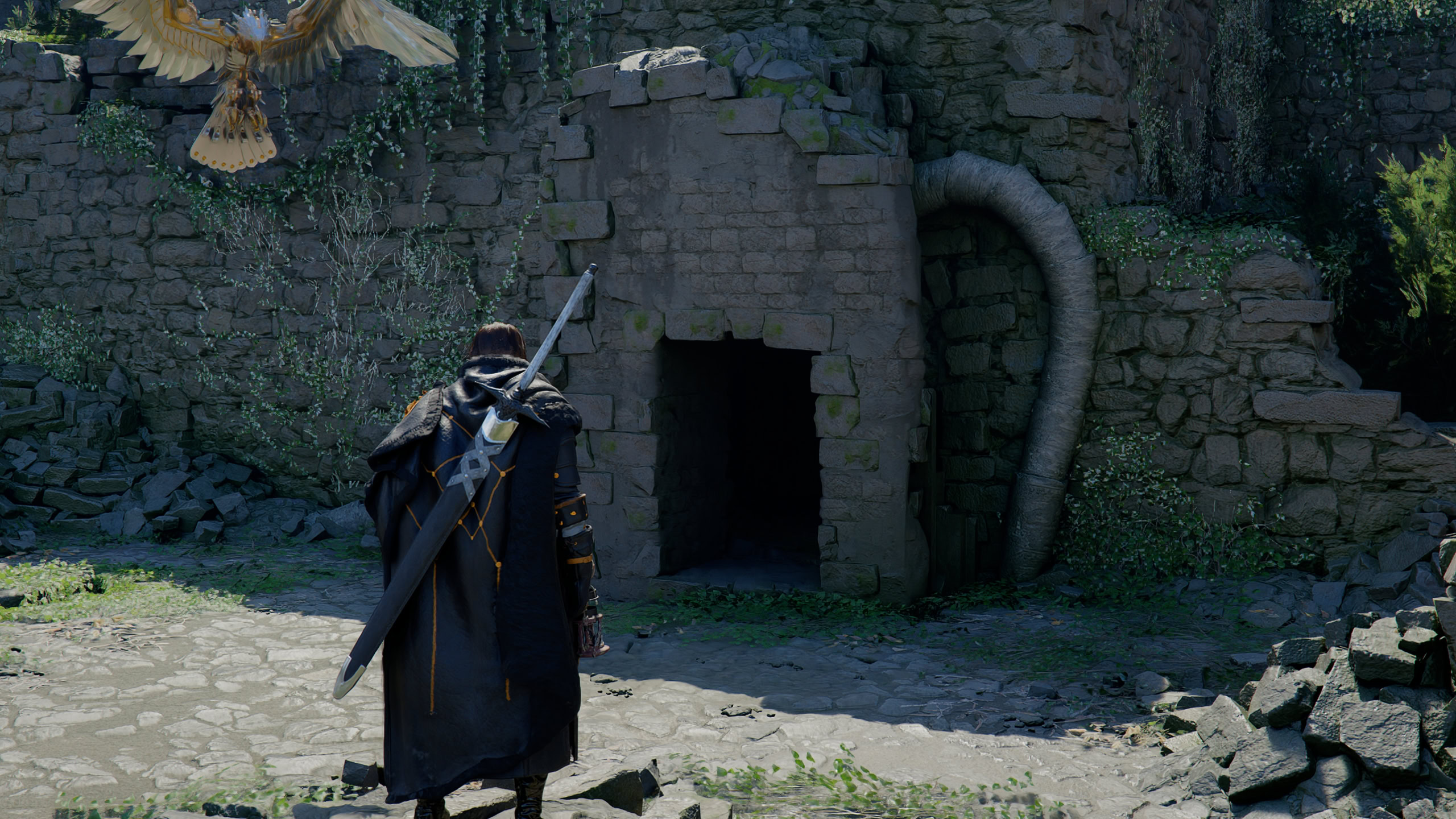 Abyss Artifact - Black Wall Ancient Ruins